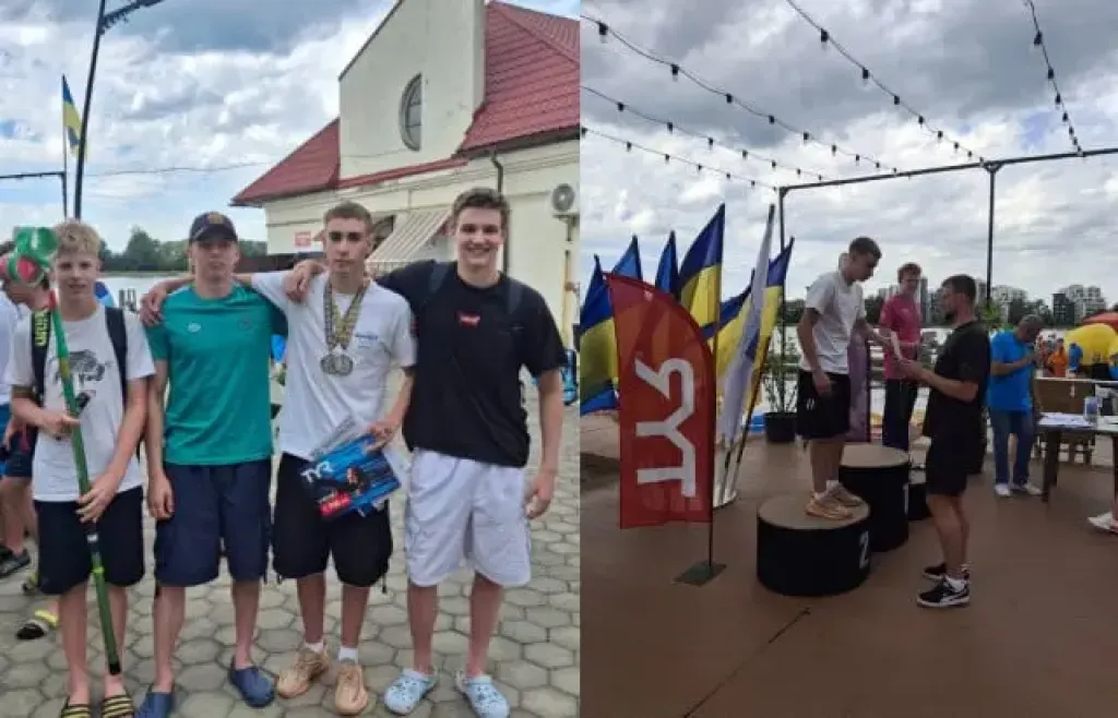 Криворізький плавець здобув три медалі на чемпіонаті України просто неба