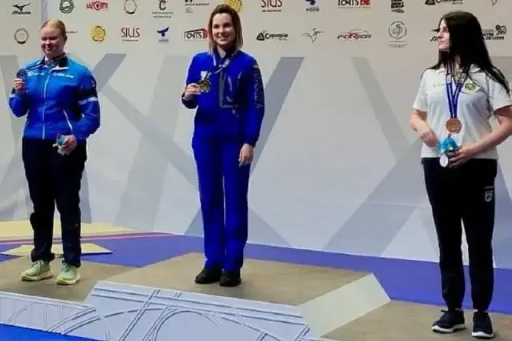 Криворіжанка Вікторія Рибовалова виборола “золото” на Чемпіонаті Європи зі стрільби
