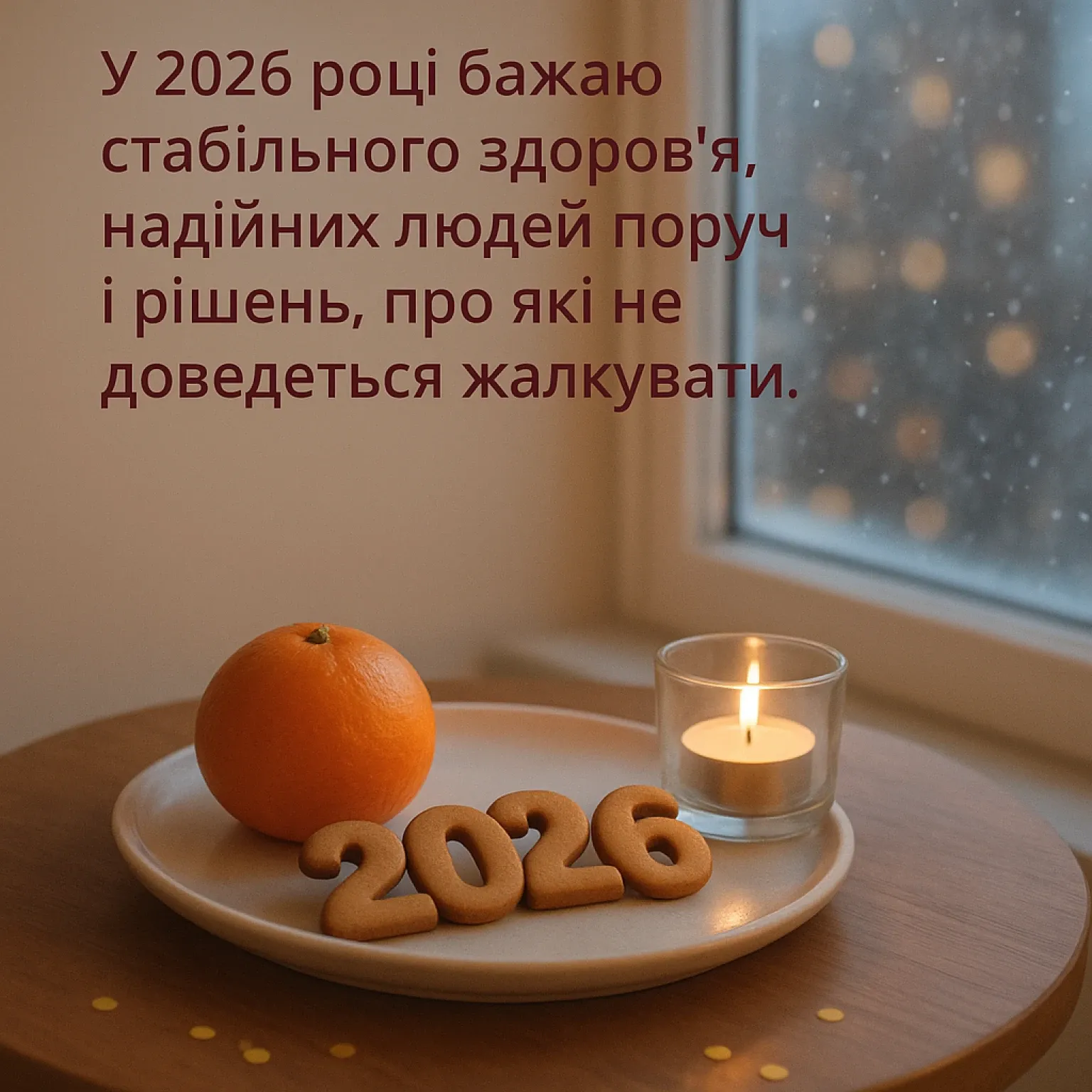 Привітання з новим роком 2026