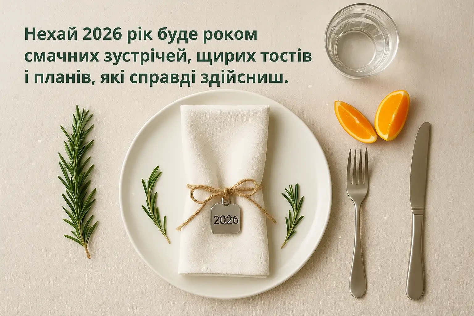 Привітання з новим роком 2026