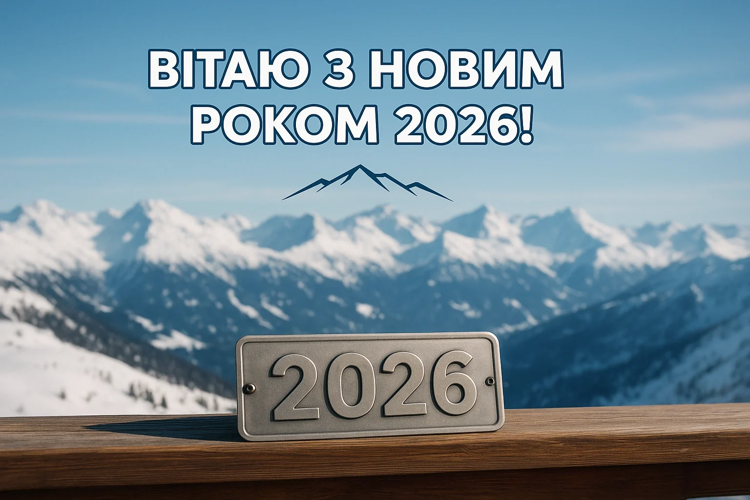 Привітання з новим роком 2026
