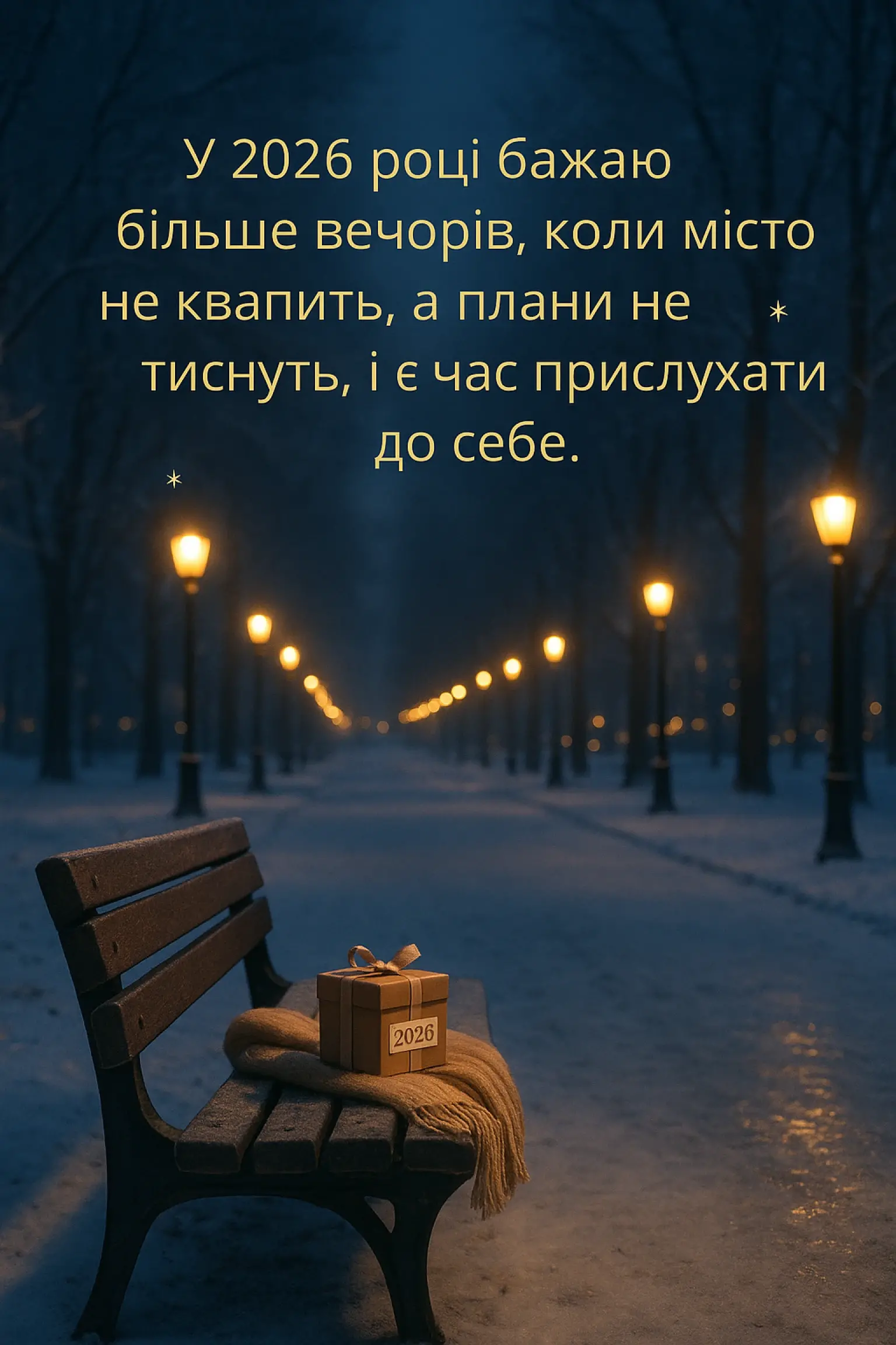 Привітання з новим роком 2026