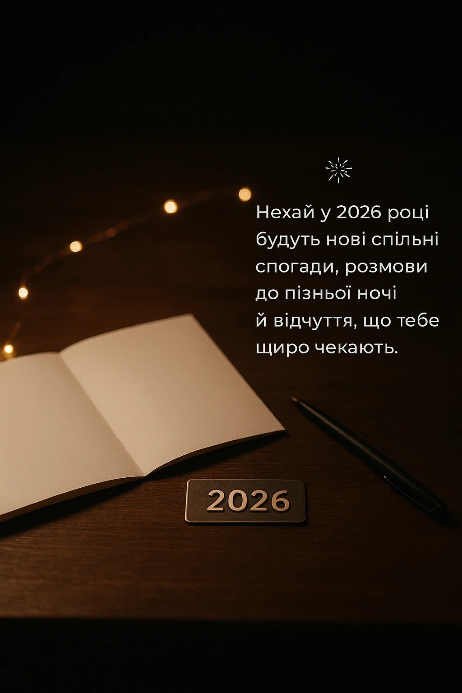 Привітання з новим роком 2026
