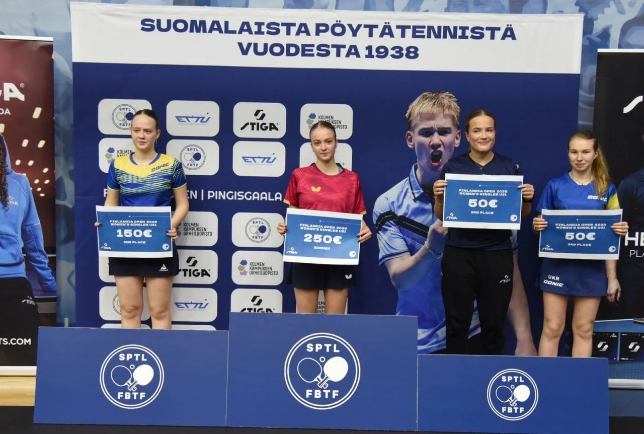 Тенісистка з Кривого Рогу виборола срібло на молодіжному турнірі у Фінляндії