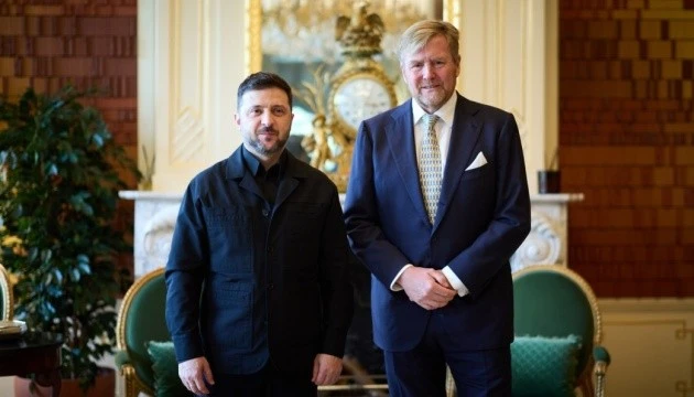 Аудієнція в Гаазі: Зеленський обговорив із королем Нідерландів подальшу підтримку України