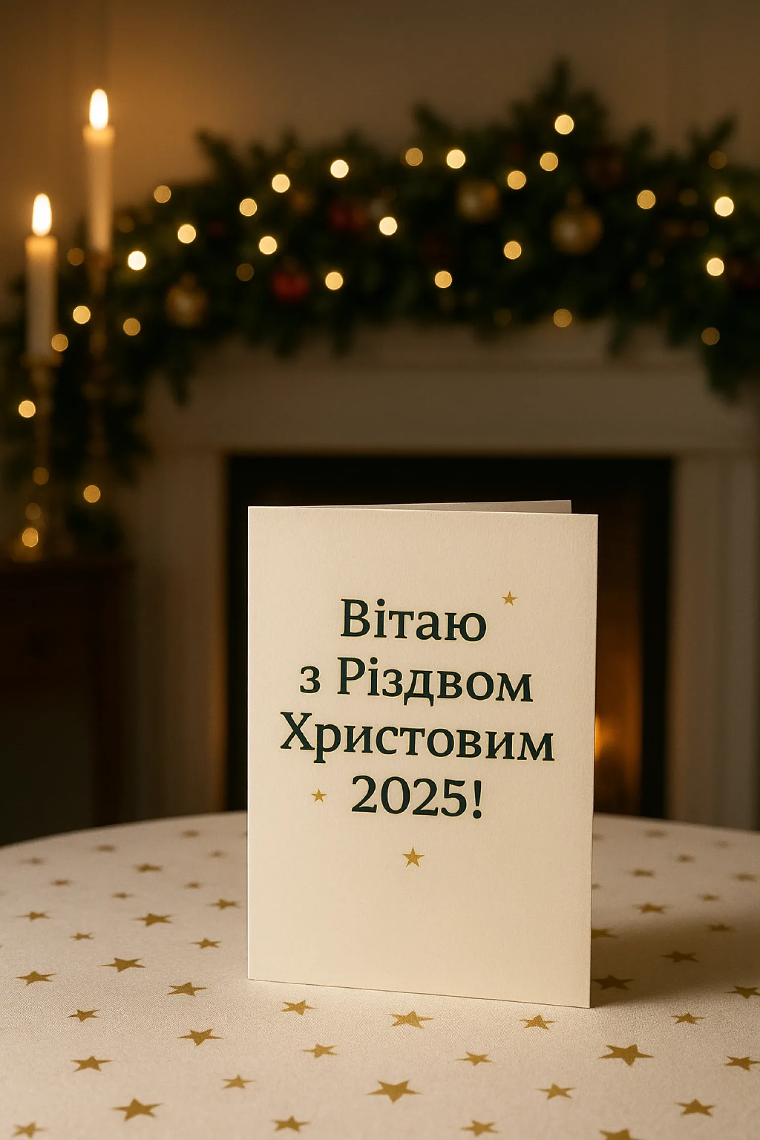 Привітання з Різдвом 2025 у картинках-листівках, віршах та прозі