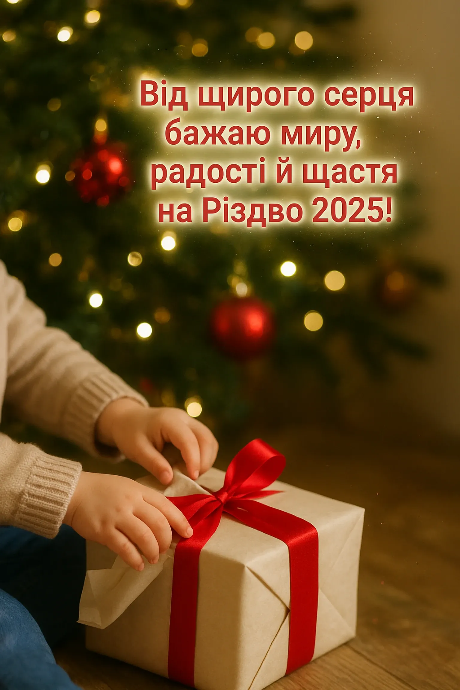 Привітання з Різдвом 2025 у картинках-листівках, віршах та прозі