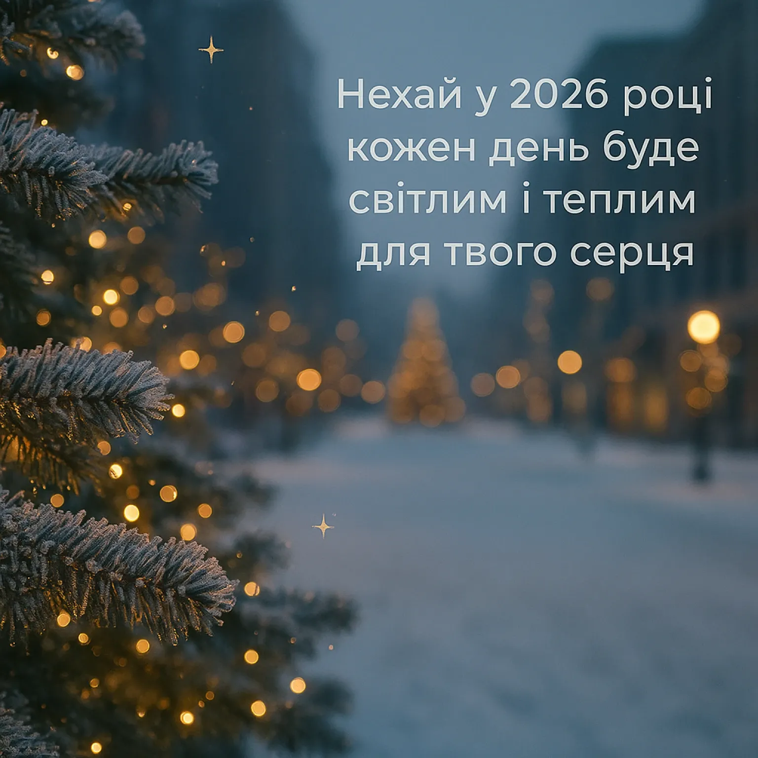 Привітання з прийдешнім Новим роком 2026 українською Привітання з прийдешнім Новим роком 2026 українською