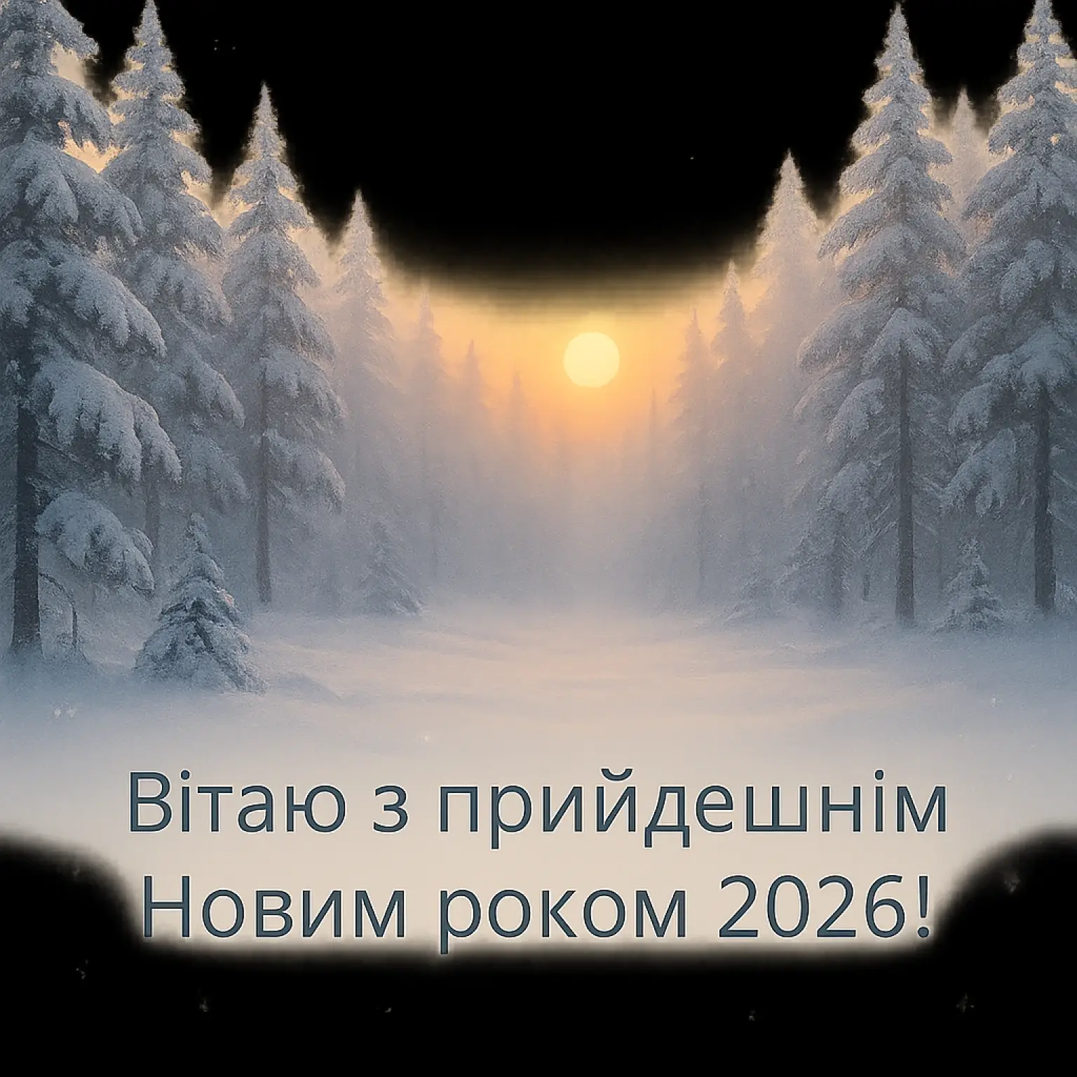 Привітання з прийдешнім Новим роком 2026 українською Привітання з прийдешнім Новим роком 2026 українською