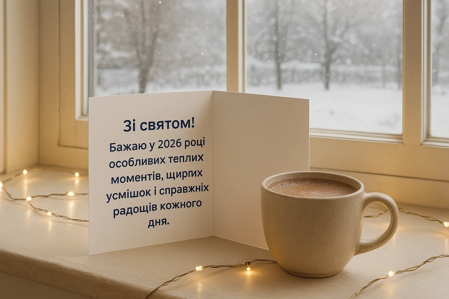 Привітання з прийдешнім Новим роком 2026 українською Привітання з прийдешнім Новим роком 2026 українською
