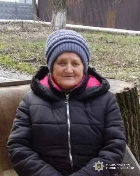 Поліція шукає 75-річну жінку: з дому у Кривому Розі пішла та зникла Раїса Буленок