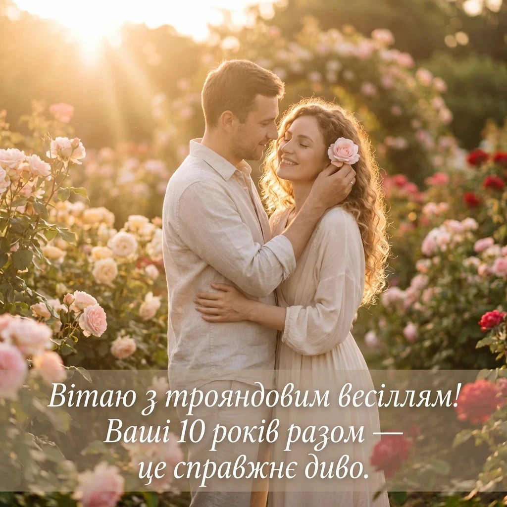 трояндове весілля 10 років