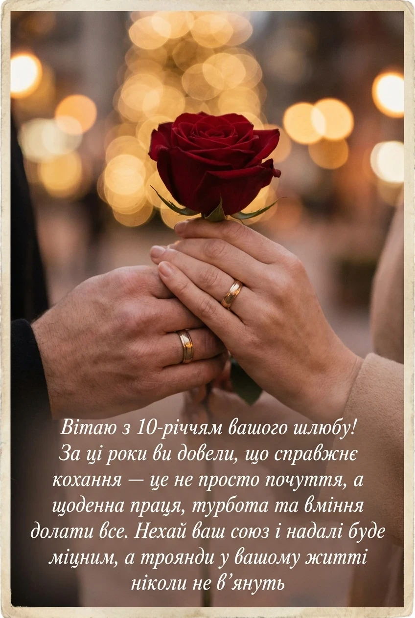 трояндове весілля 10 років