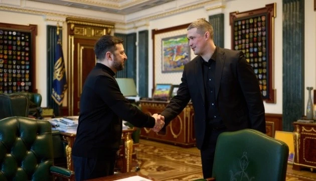 Зеленський і новий міністр оборони обговорили захист неба та модернізацію фронту