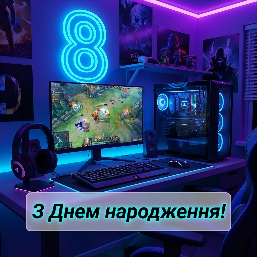 з днем народження 8 років хлопчик