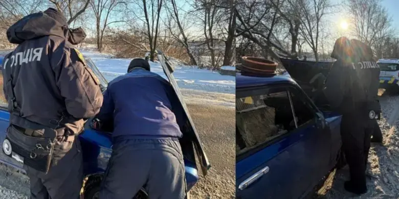 Порятунок на трасі: як морозна пастка ледь не зупинила водія під Павлоградом