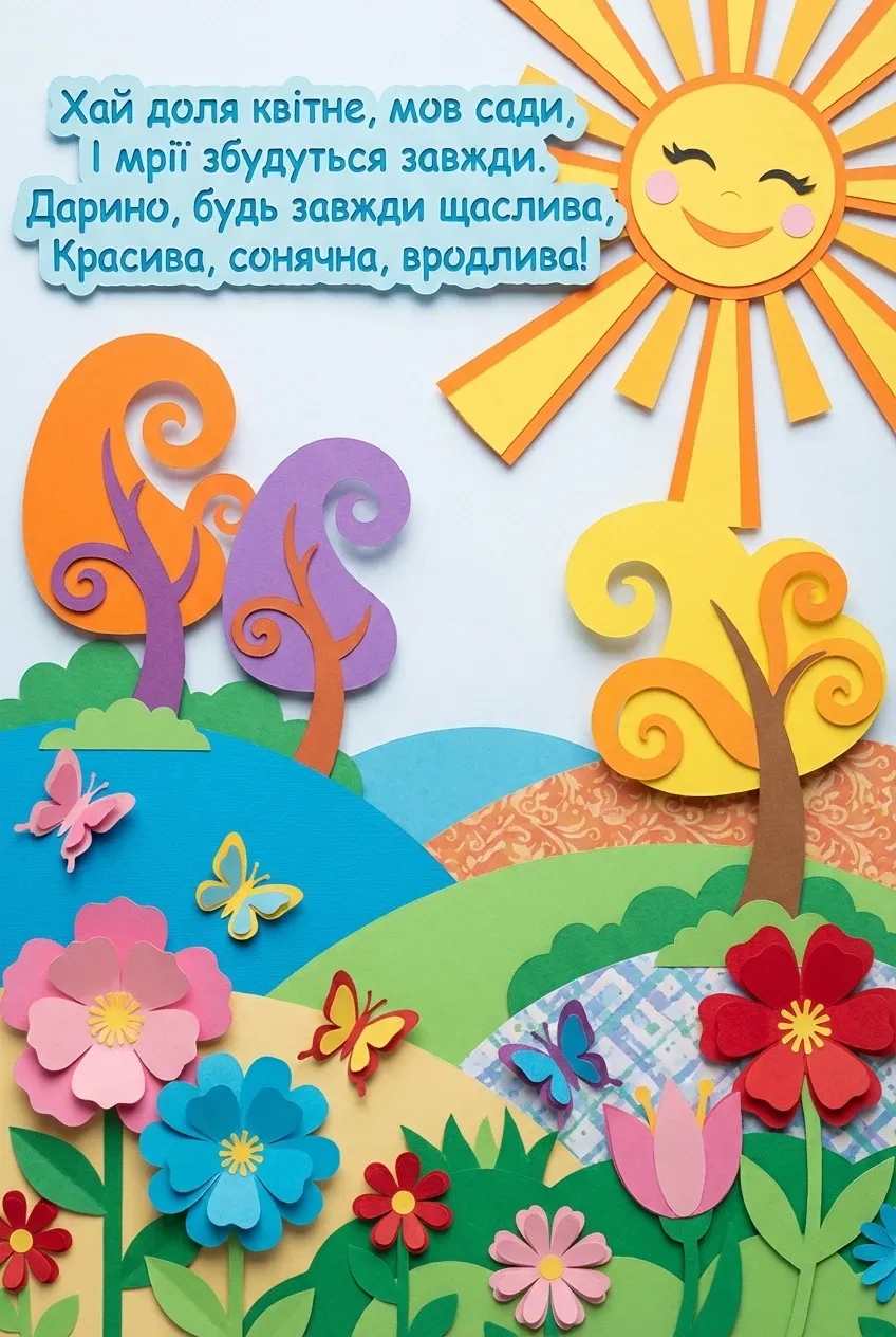 з днем народження Дарина