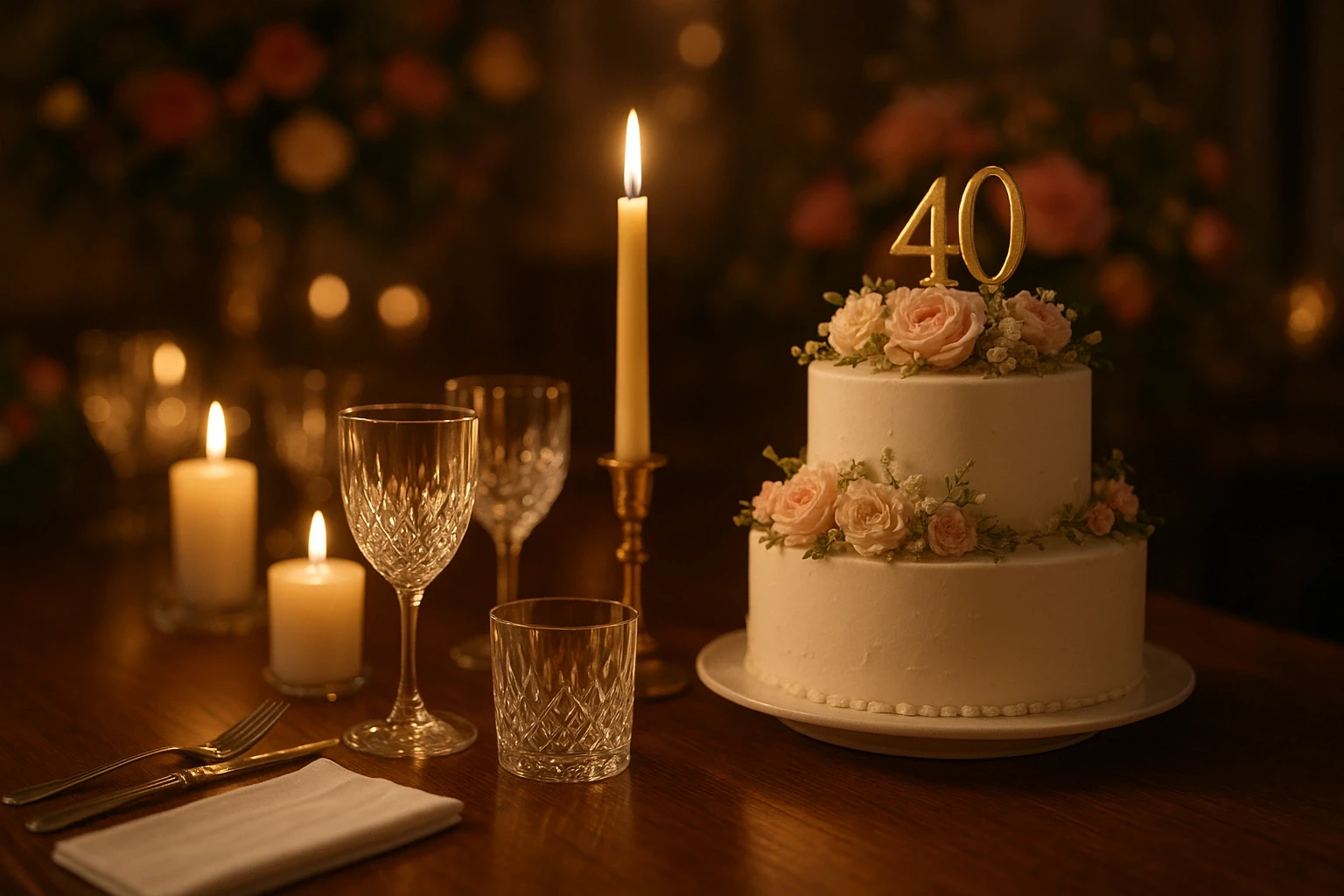 Привітання з ювілеєм на 40 років