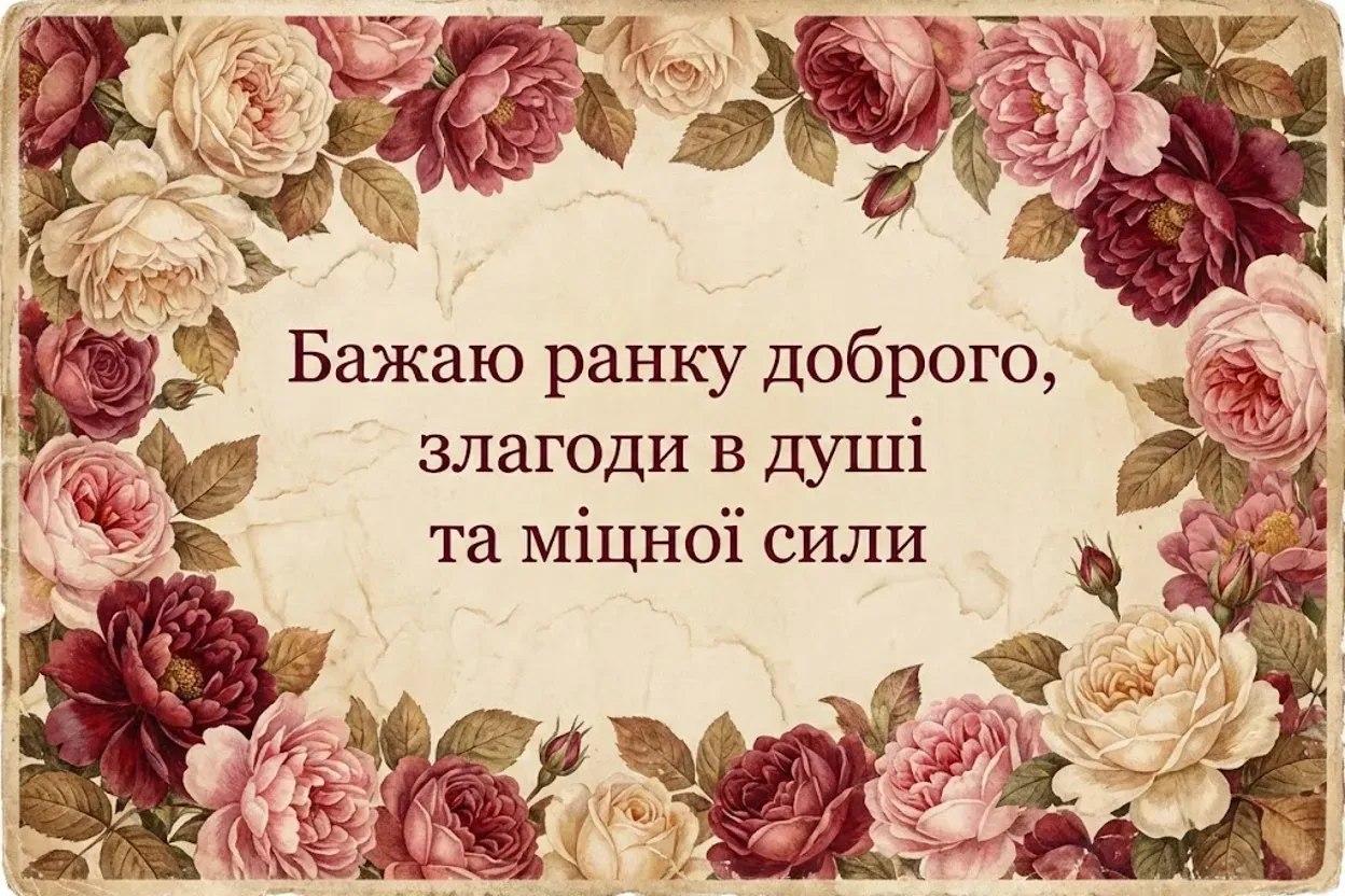 Ранку доброго: картинки та душевні листівки для найкращого початку дня