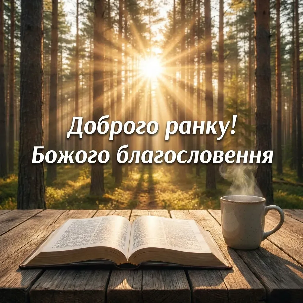 Християнські привітання з добрим ранком: душевні побажання та мирні листівки