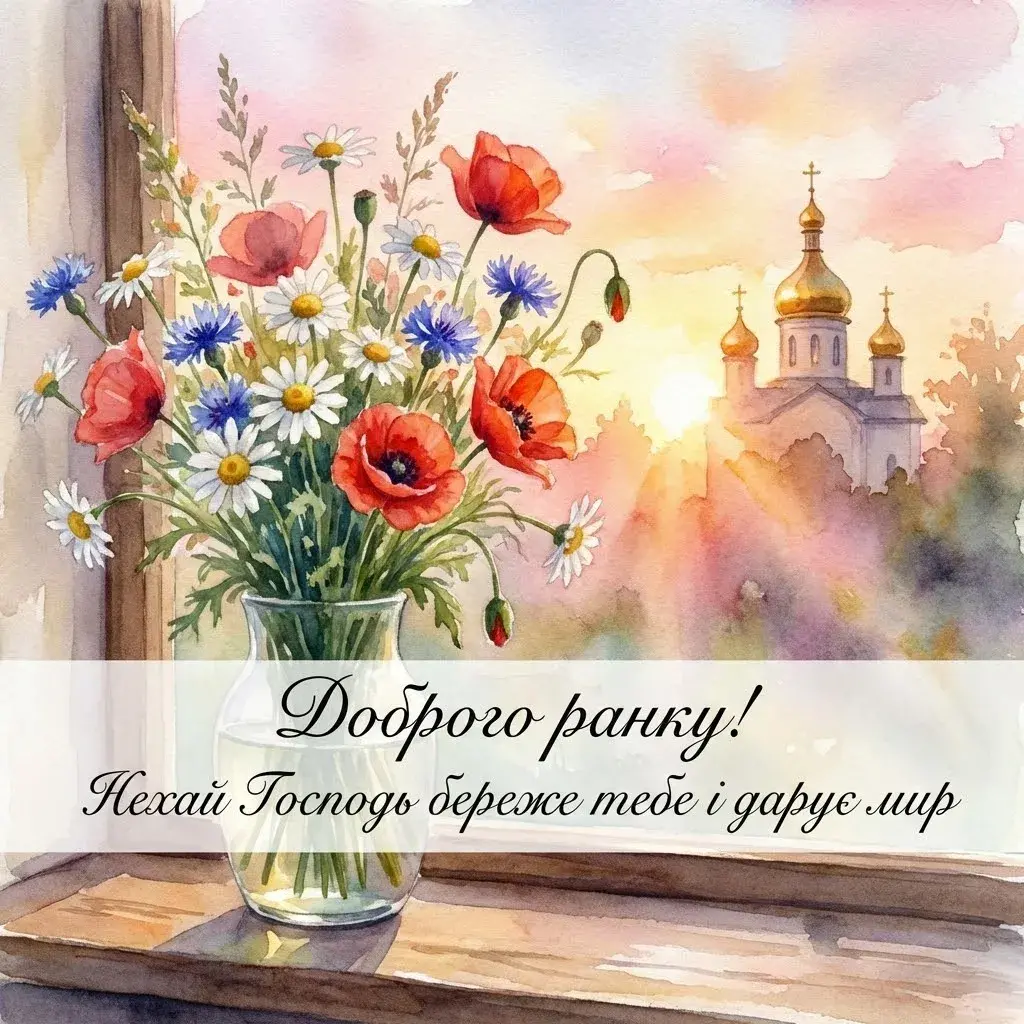 Християнські привітання з добрим ранком: душевні побажання та мирні листівки