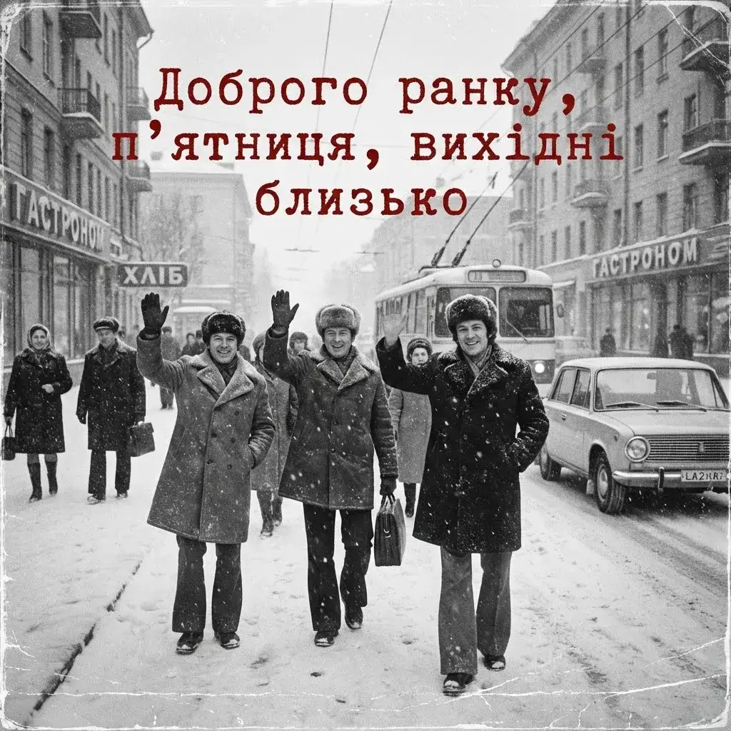 Доброго ранку, п’ятниця: душевні зимові картинки та натхненні побажання