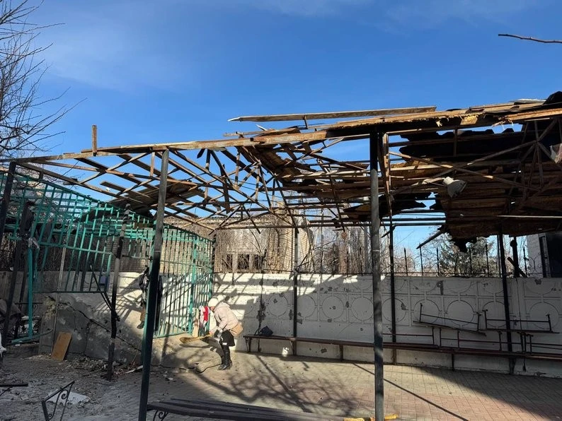 Нічна атака на Нікополь: під вогнем опинився собор та мирні мешканці