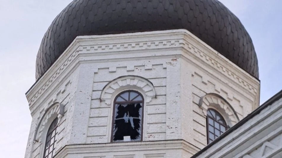 Нічна атака на Нікополь: під вогнем опинився собор та мирні мешканці