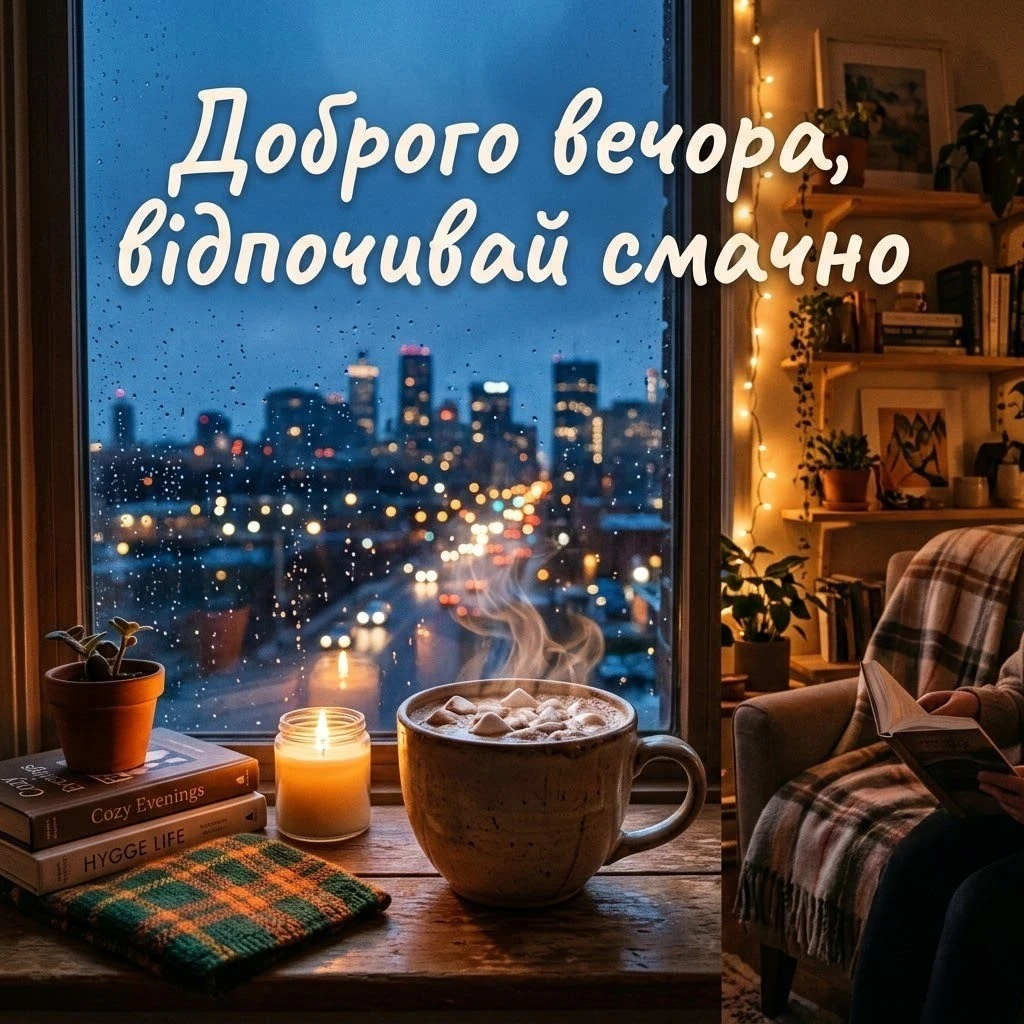 Доброго вечора: найтепліші побажання та красиві картинки для затишного настрою