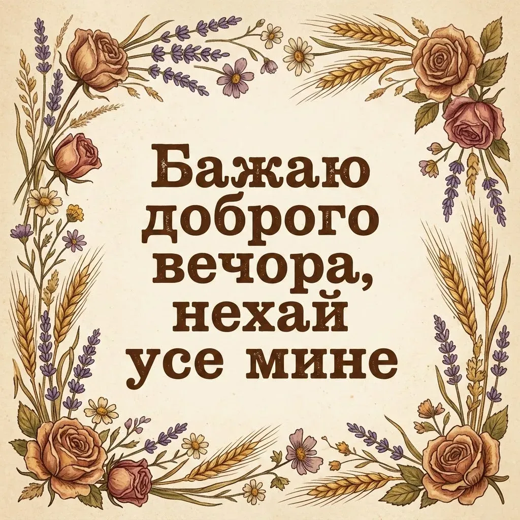 Доброго вечора: найтепліші побажання та красиві картинки для затишного настрою