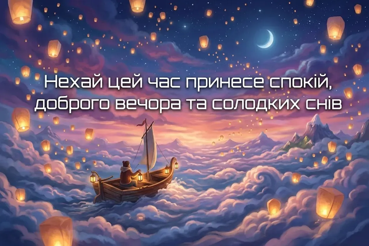 Доброго вечора: найтепліші побажання та красиві картинки для затишного настрою