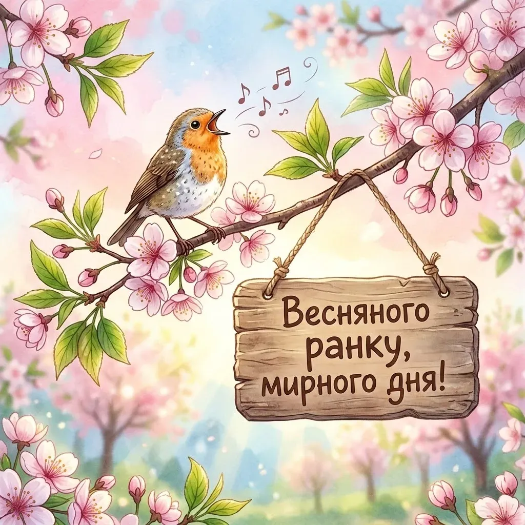 Доброго ранку весни: картинки та весняні листівочки для душевного настрою