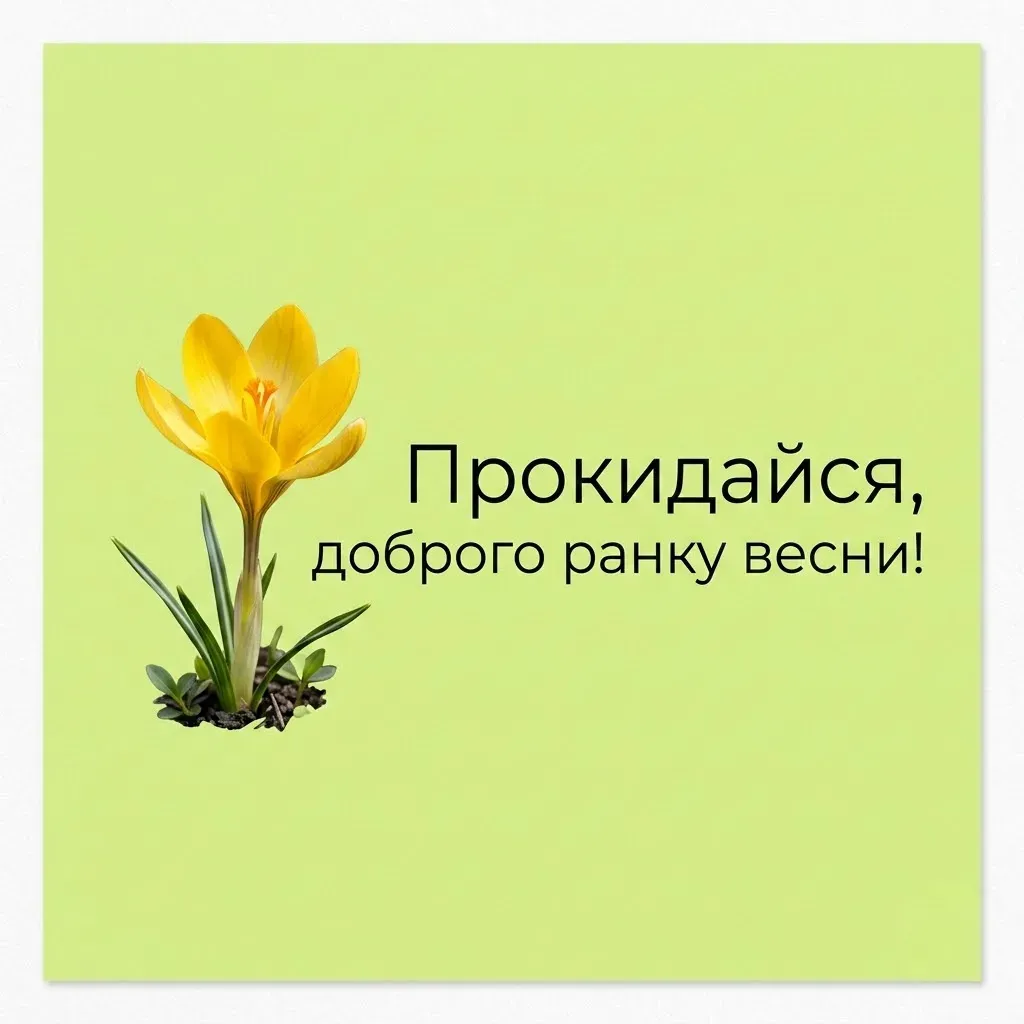 Доброго ранку весни: картинки та весняні листівочки для душевного настрою