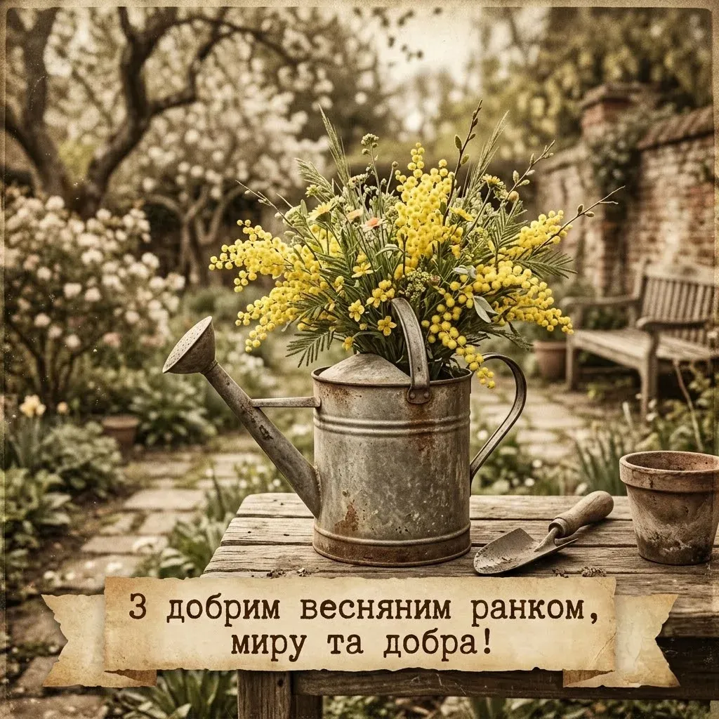 Доброго ранку весни: картинки та весняні листівочки для душевного настрою