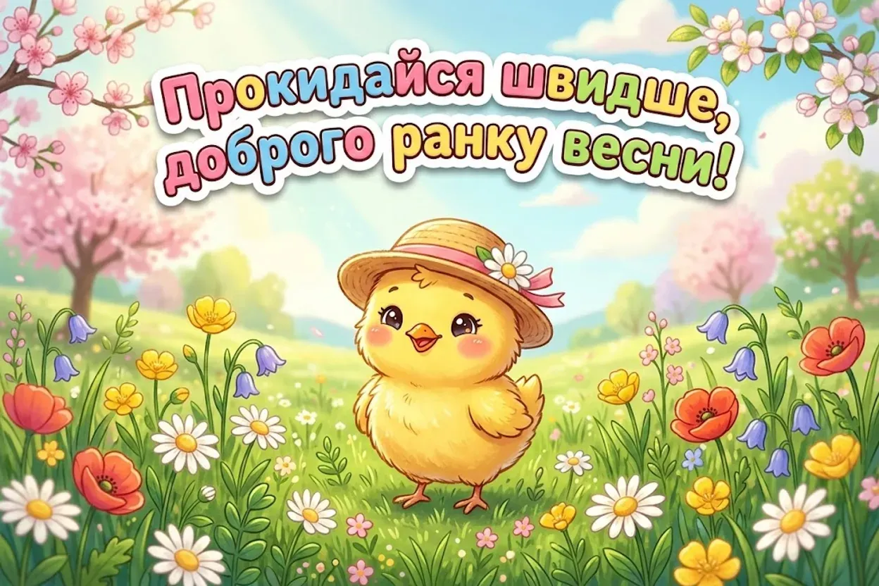 Доброго ранку весни: картинки та весняні листівочки для душевного настрою
