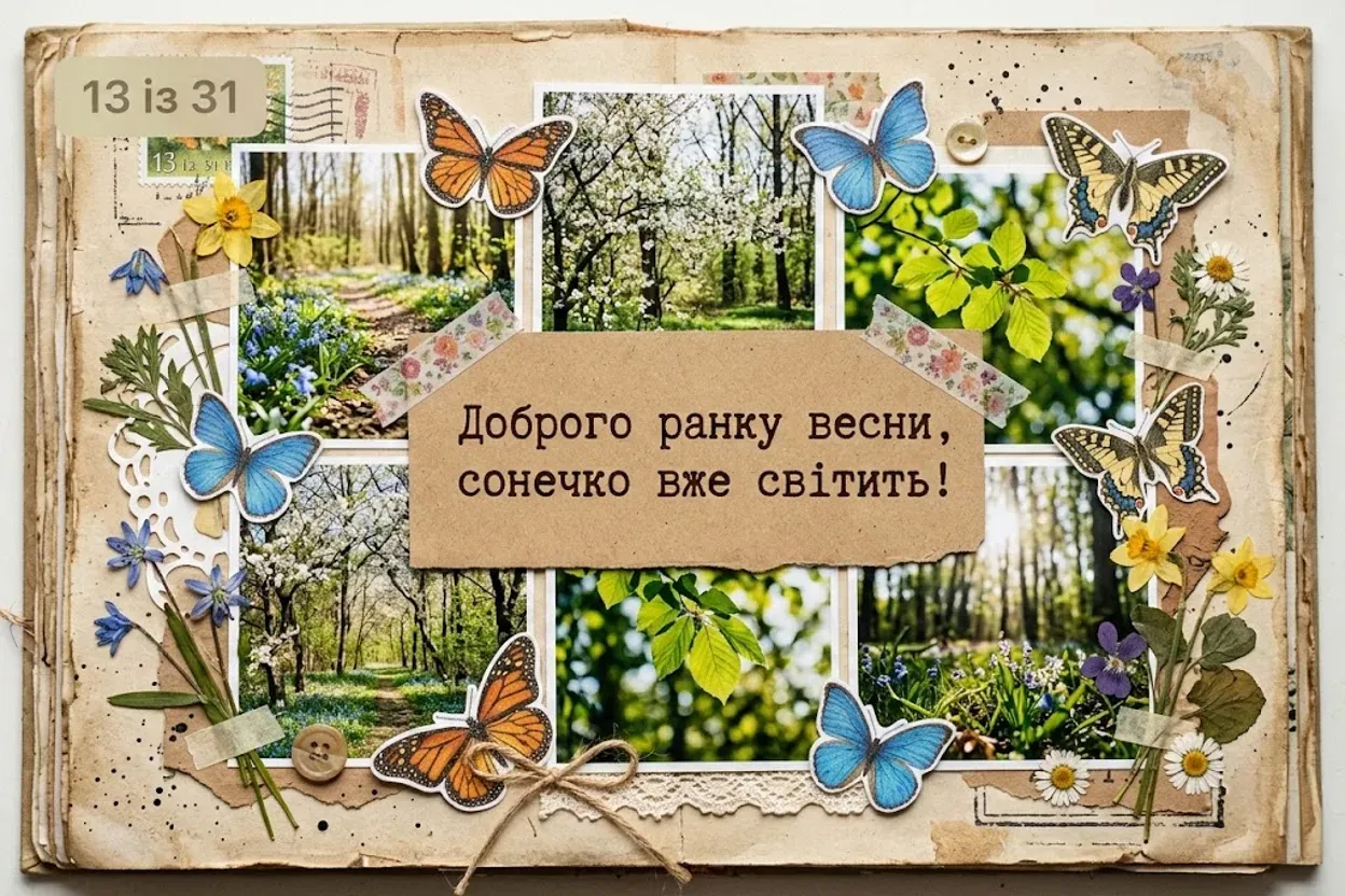 Доброго ранку весни: картинки та весняні листівочки для душевного настрою
