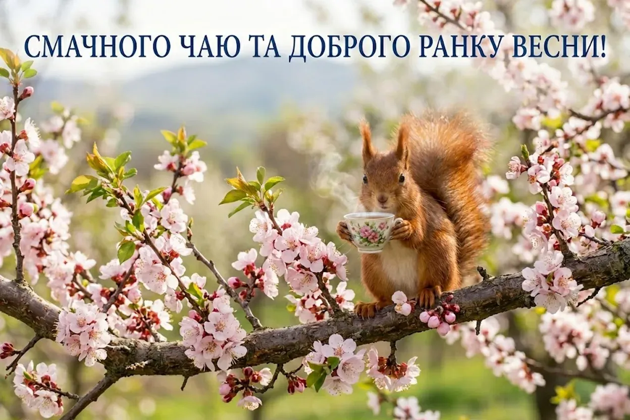 Доброго ранку весни: картинки та весняні листівочки для душевного настрою