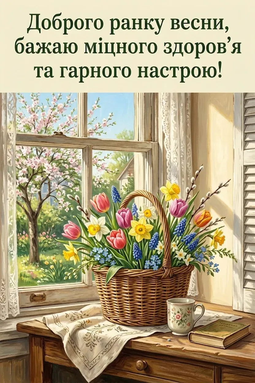 Доброго ранку весни: картинки та весняні листівочки для душевного настрою