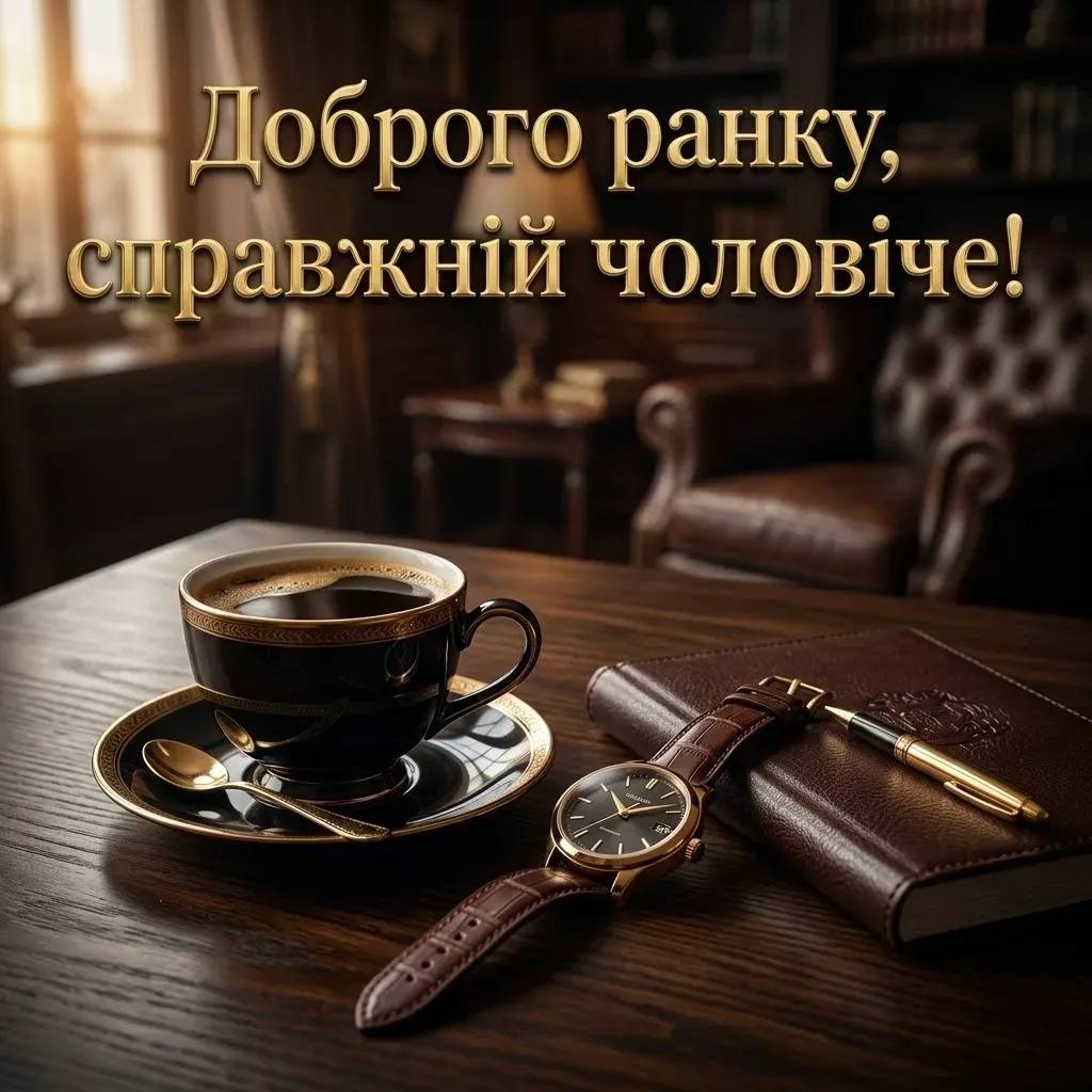 Доброго ранку чоловіку: найкращі картинки та душевні листівки для бадьорого початку дня