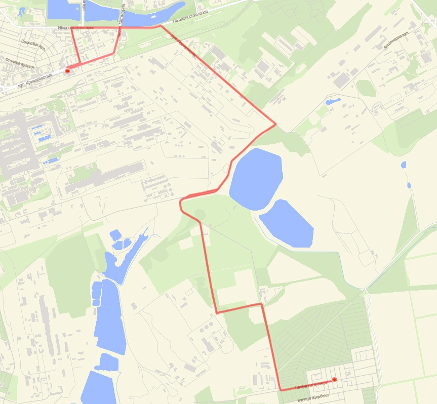 Автобус 1 Кривий Ріг