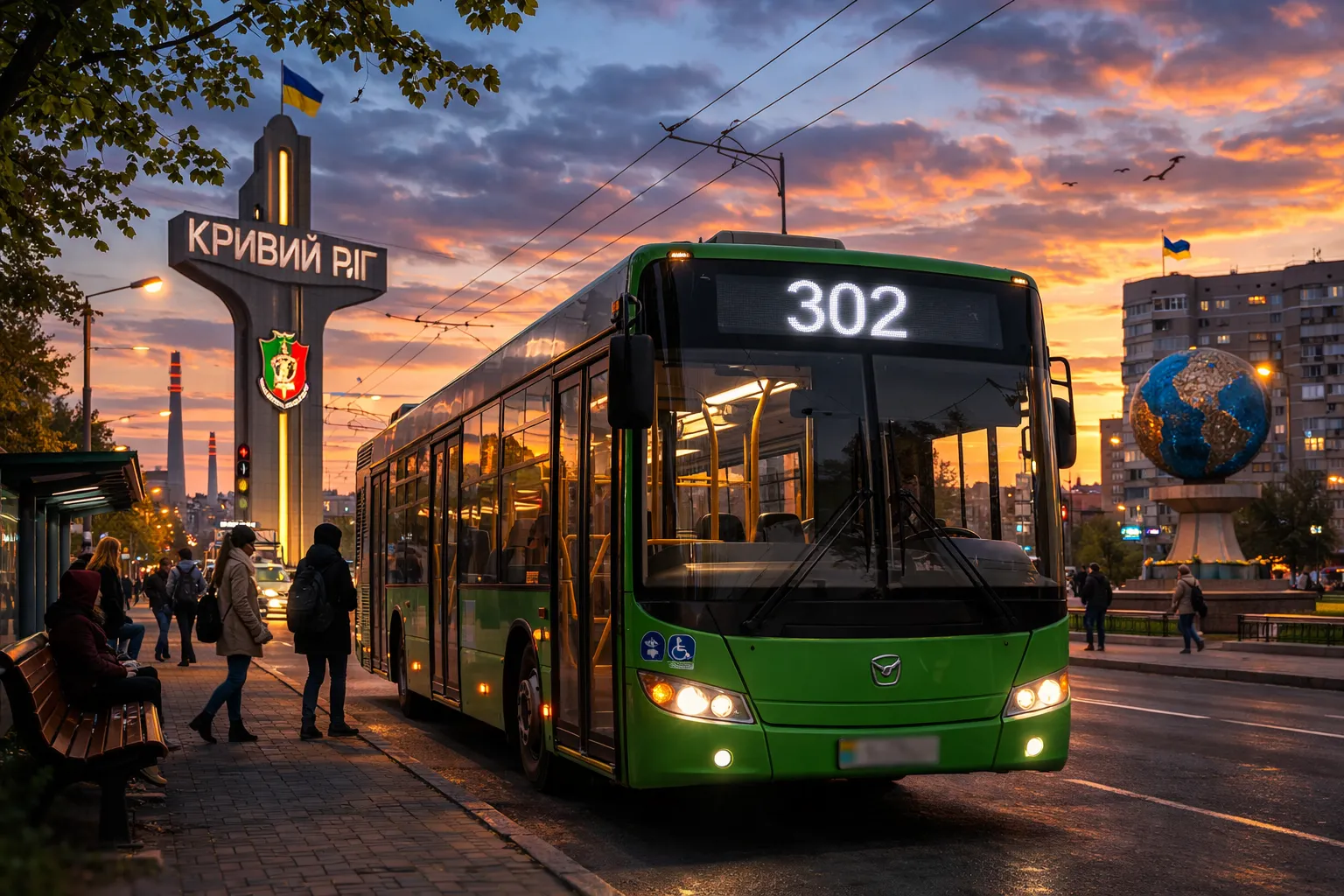 Автобус 1 Кривий Ріг