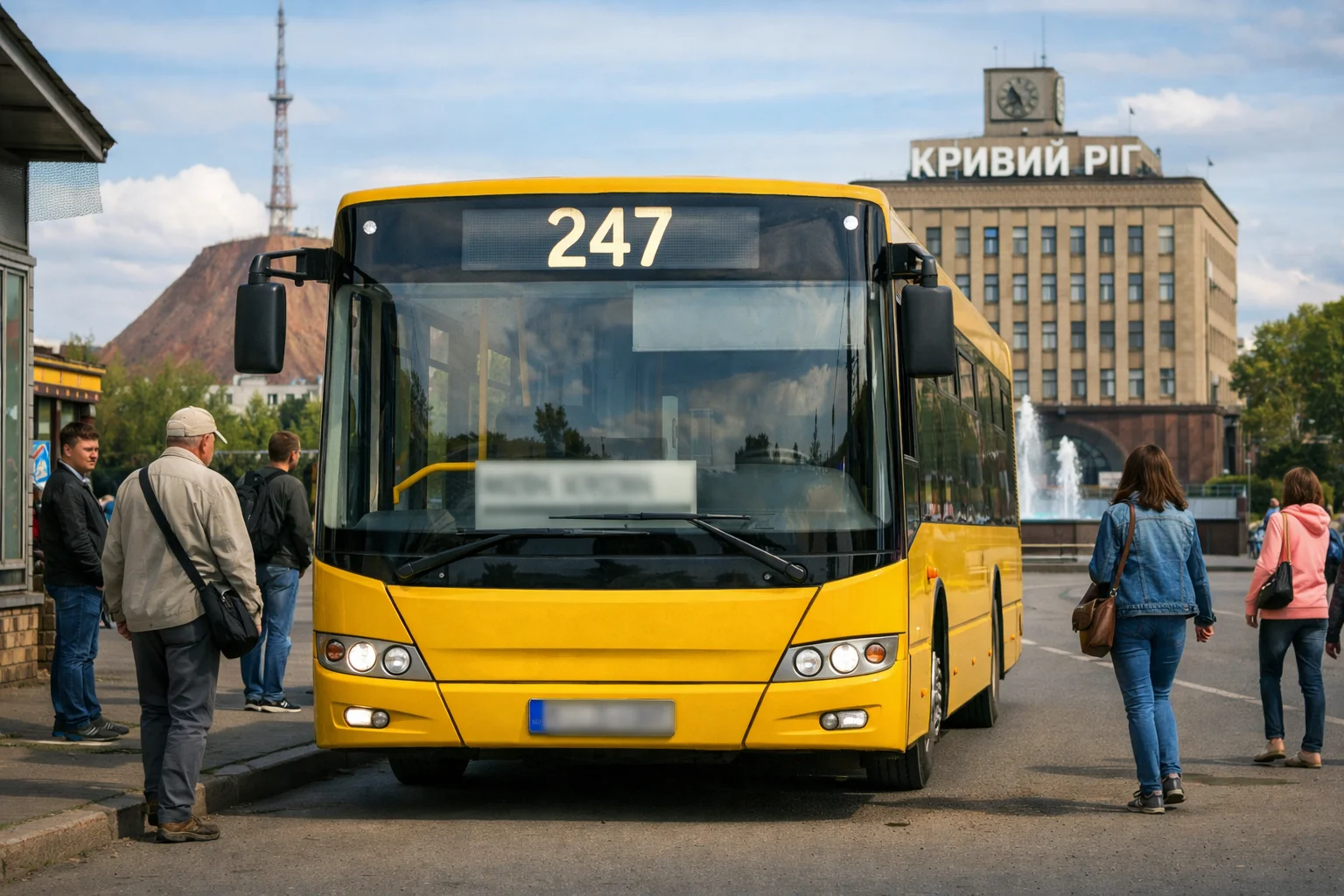 Автобус 1 Кривий Ріг