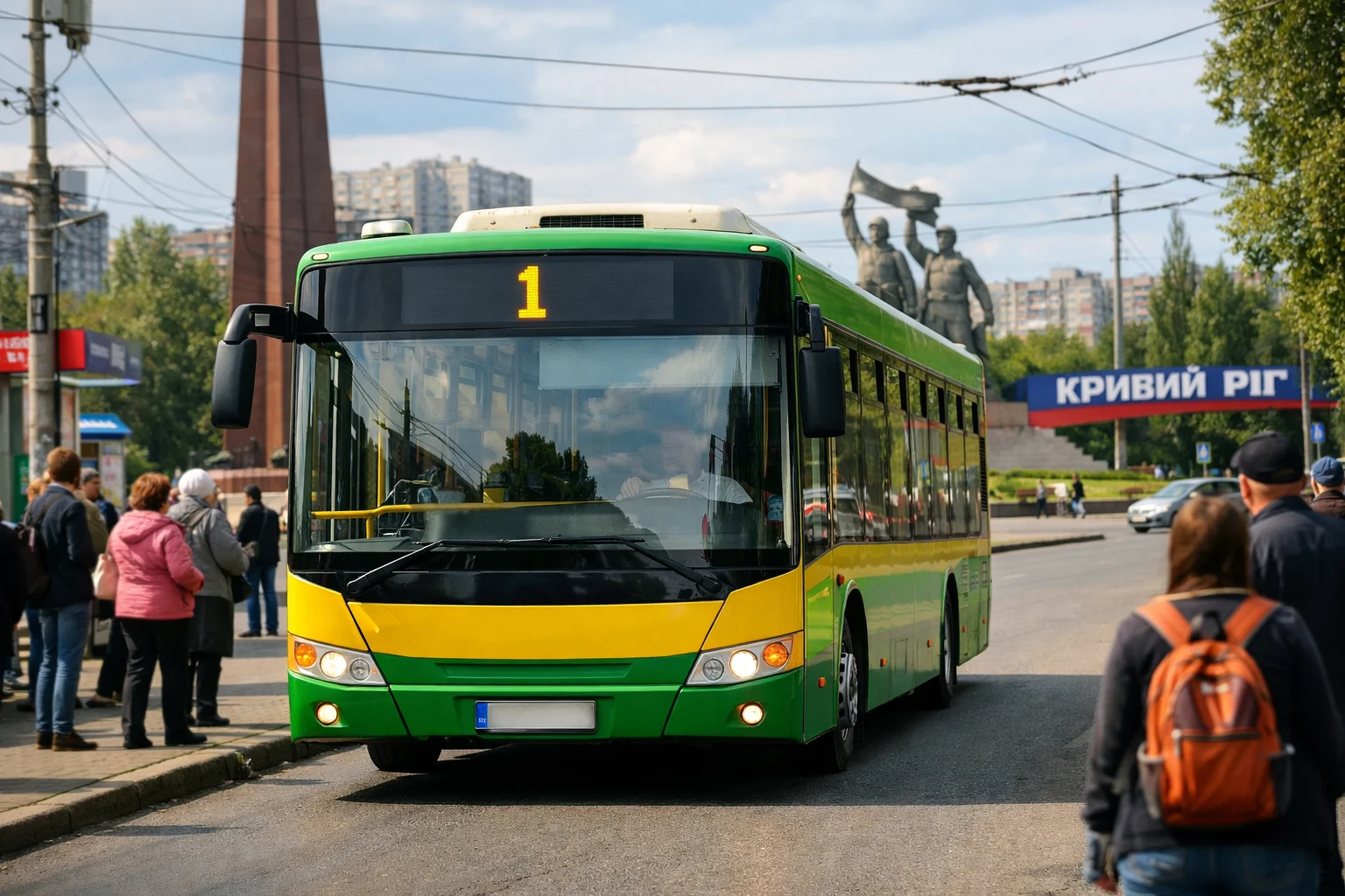 Автобус 1 Кривий Ріг