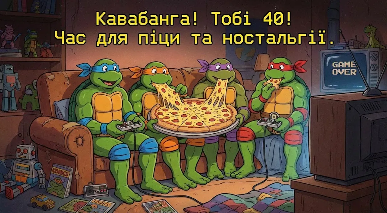 Привітання з ювілеєм на 40 років
