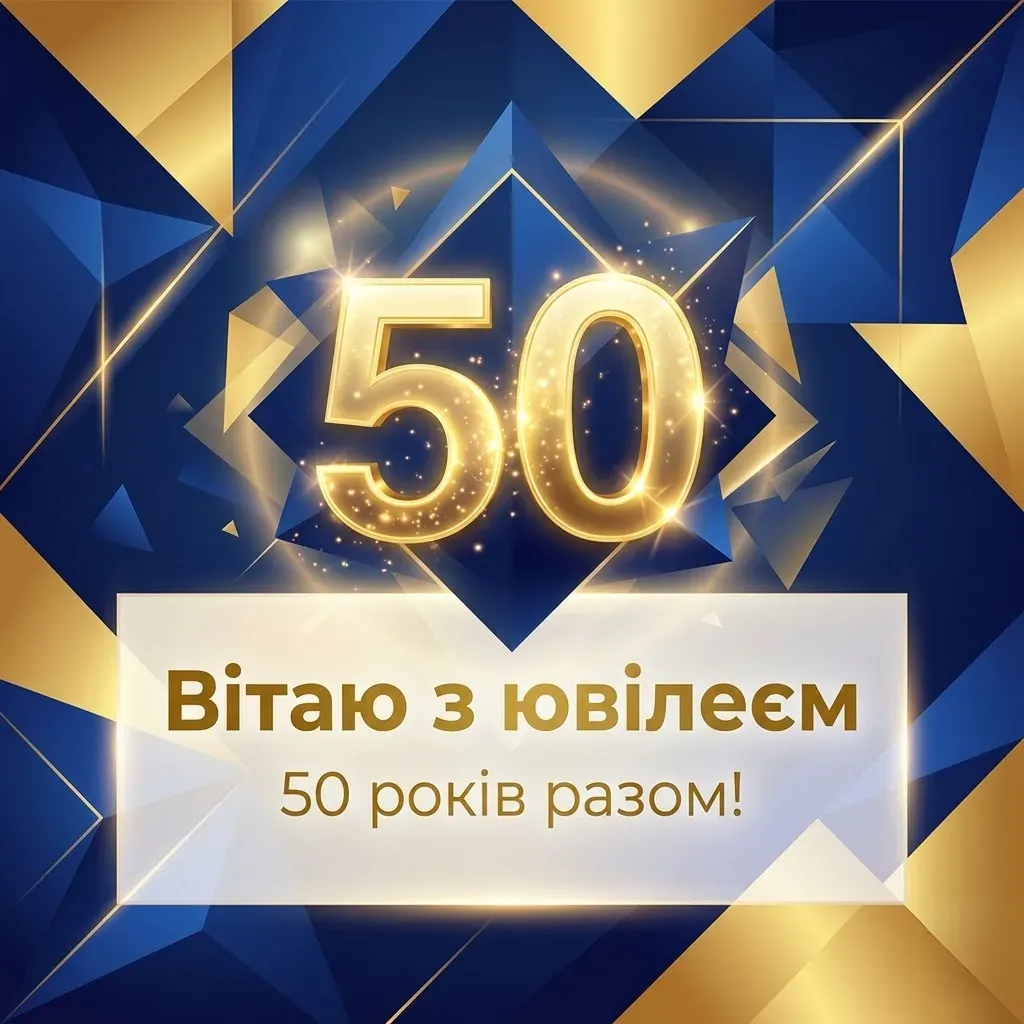 50 років весілля: добірка найкращих листівок та побажань своїми словами