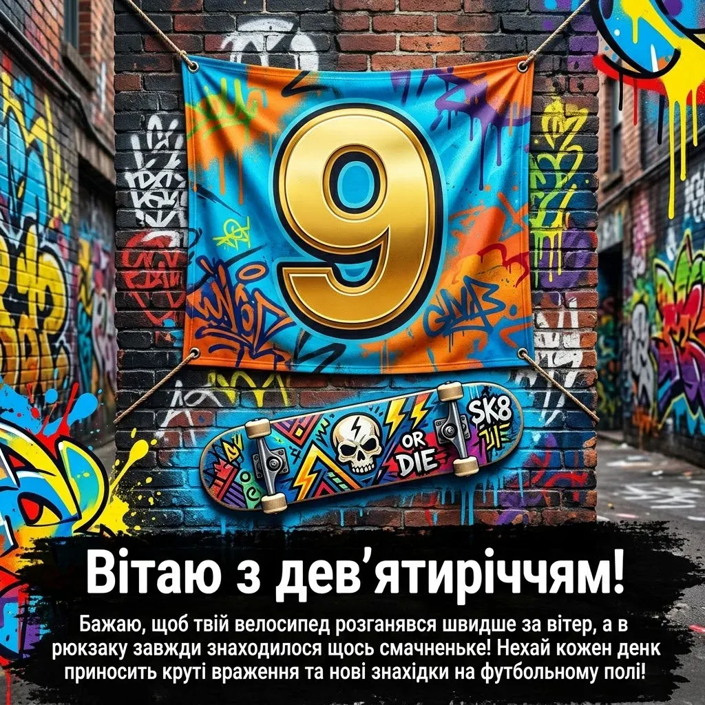 З днем народження, чемпіоне: щирі вітання для 9-річного хлопця