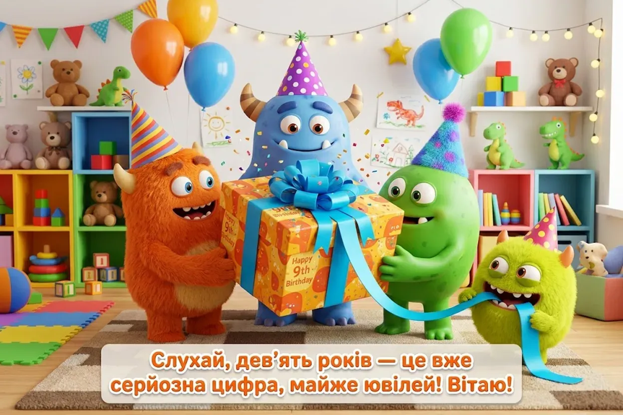 З днем народження, чемпіоне: щирі вітання для 9-річного хлопця
