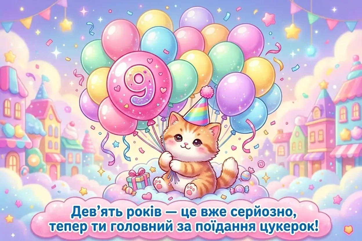 З днем народження, чемпіоне: щирі вітання для 9-річного хлопця