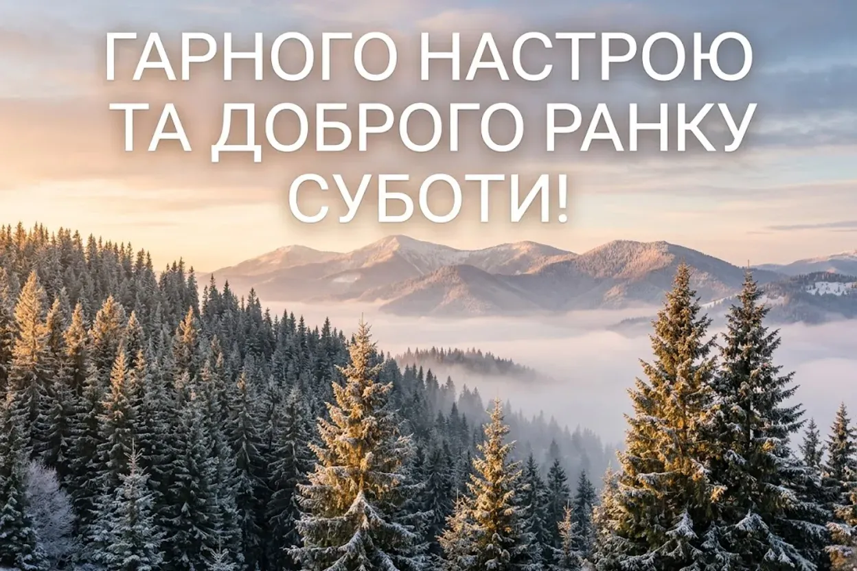 Нові картинки доброго ранку суботи: душевні та яскраві привітання для вихідного дня