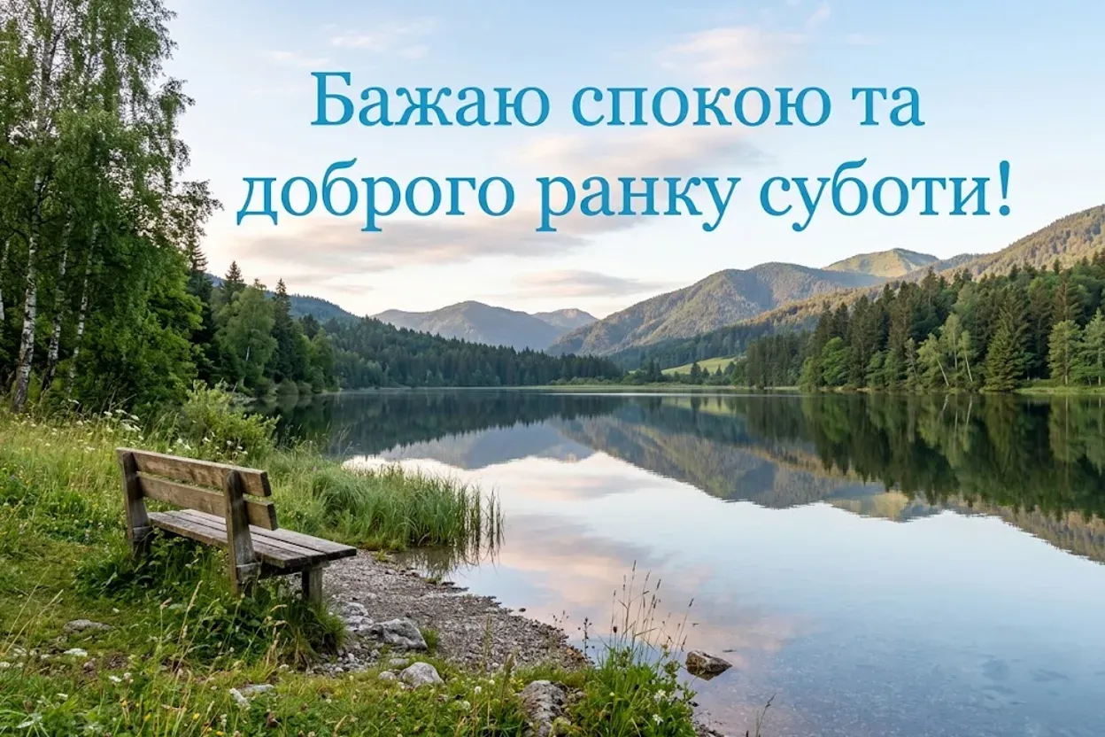 Нові картинки доброго ранку суботи: душевні та яскраві привітання для вихідного дня